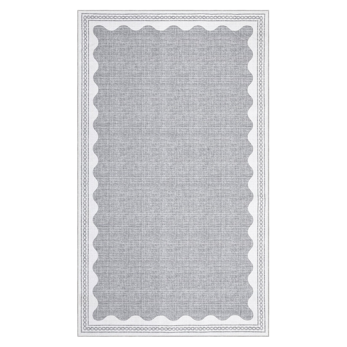 Tapis de chambre Garvee antidérapant 80 x 150 cm en TPR lavable pour chambre d'enfant ou salon