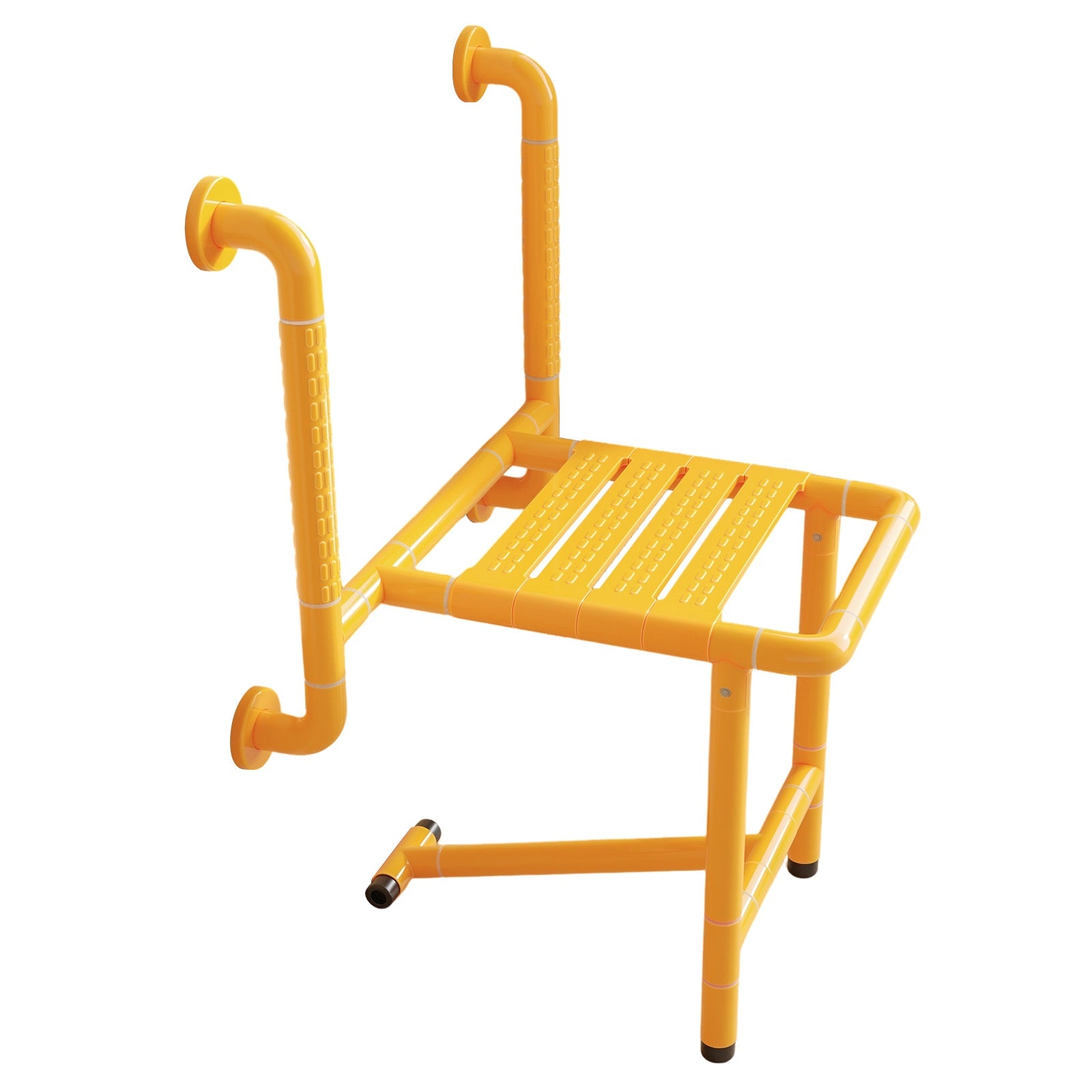 Siège de douche pliable Garvee, tabouret de douche mural, siège de douche pliant, chaise de bain, siège de douche gain de place, tabouret antidérapant pour seniors, enfants et personnes handicapées, supporte jusqu'à 150 kg