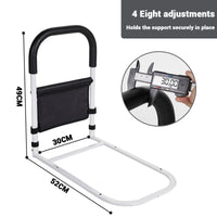 Barrière de lit Garvee pour lit debout, réglable, ergonomique, antidérapante, 52 x 30 x 49 cm