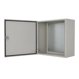 Garvee boîte de jonction électrique NEMA 4X IP66 en acier avec plaque de montage, étanche aux intempéries - Gris et blanc