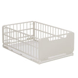 Garvee meuble de rangement de salle de bain 178 cm, étroit, autoportant, avec porte et étagères ouvertes pour petits espaces, bois imperméable - Blanc