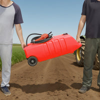 Garvee – Réservoir de carburant portable de 14 gallons (env. 53 L) avec pompe, pour tondeuse à gazon, usage agricole et marin