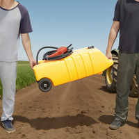 Réservoir d'essence portable Garvee 14 gal avec pompe pour tondeuses à gazon et bateaux, 57 L, en PEHD résistant aux UV