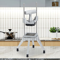 Garvee Coupe-Légumes et Fruits Professionnel en Acier Inoxydable avec 4 Lames, Poignée Ergonomique, Base Antidérapante, Plusieurs Tailles et Coloris