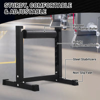 Support pour squat bulgare Garvee, réglable sur 7 niveaux, capacité de 159 kg, rembourrage épais, structure en acier, compact, pour l'entraînement à domicile