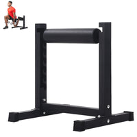 Support pour squat bulgare Garvee, réglable sur 7 niveaux, capacité de 159 kg, rembourrage épais, structure en acier, compact, pour l'entraînement à domicile