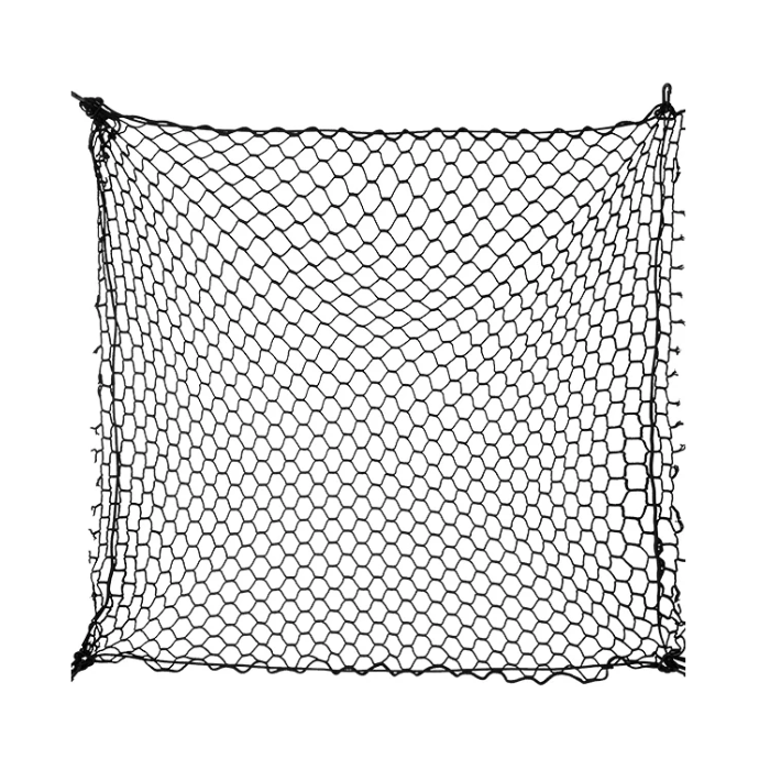 GARVEE Filet de séparation de coffre pratique pour animaux de compagnie, barrière de sécurité pour chien en voiture, 120 x 70 cm, noir