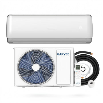 Garvee Climatiseur split AUX 9 000 BTU, A++ R32, WiFi, climatisation réversible intelligente pour maison