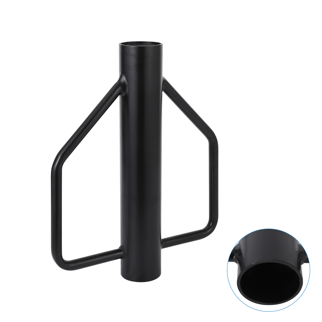 Enfonceuse de poteaux en T Garvee 12 lb, outil portatif en métal robuste avec poignée ergonomique en acier pour clôtures et panneaux de signalisation.